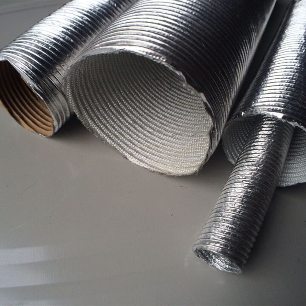 Aluminum Fiberglass Corrugated Sleeve