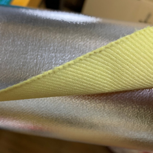 aluminized aramid heat barrier aluminized aramid heat barrier