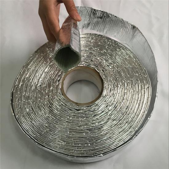 Fio de fibra de vidro revestido de alumínio reflexivo e cabo Sleeving 