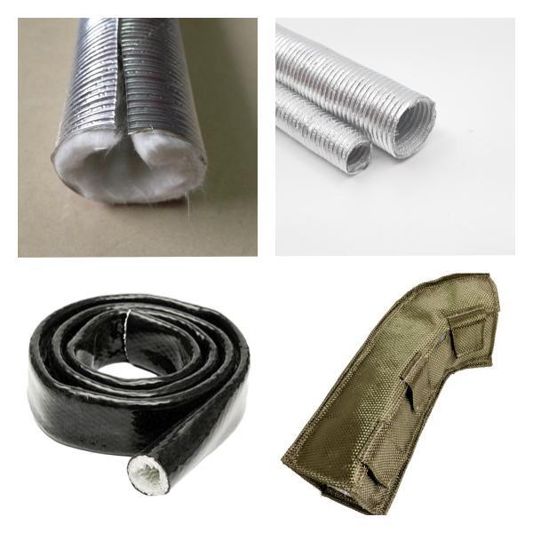 Quantos tipos de material de proteção térmica do tubo de escape