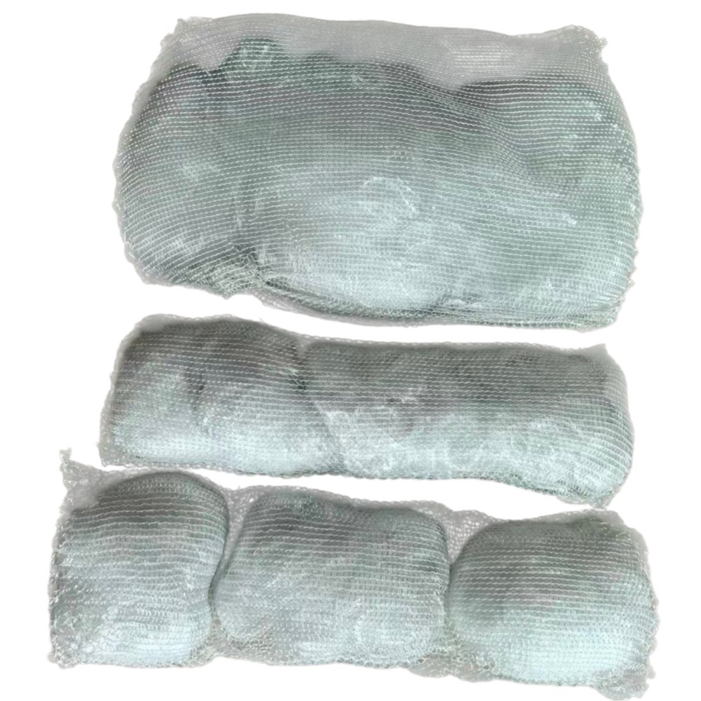 Material de enchimento em fibra de vidro para silenciadores de escape de alto desempenho.