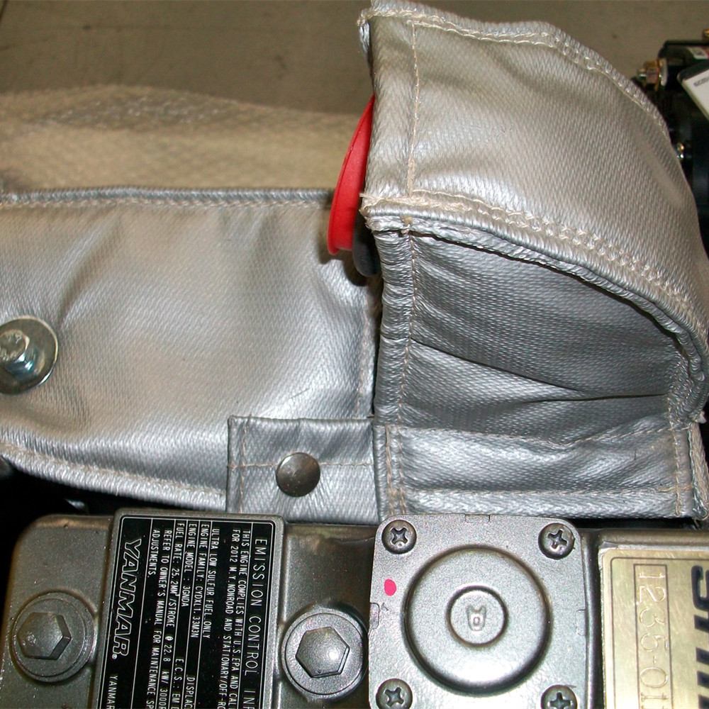 Qual é o melhor material para manta isolante de exaustão?