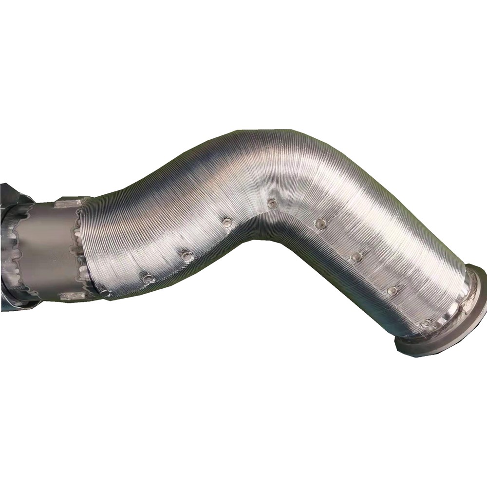 motor e Tubo de alumínio da folha de alumínio da proteção do tubo de alumínio da proteção da tubulação do gerador com manga de basalto