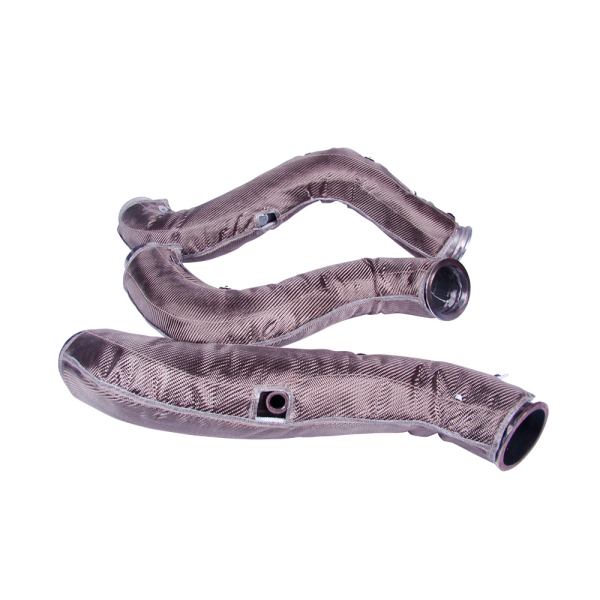 Manta térmica para downpipe Lava: proteção térmica de alta temperatura e guia de blindagem térmica de alto desempenho para turbos.