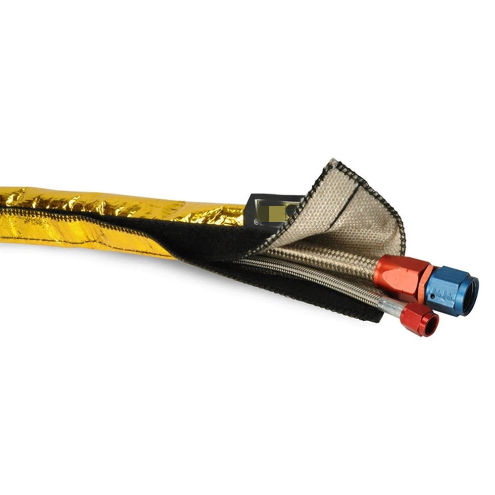 Heat Shroud Gold: Combata o calor extremo. Proteja linhas críticas. Sem desconexões.